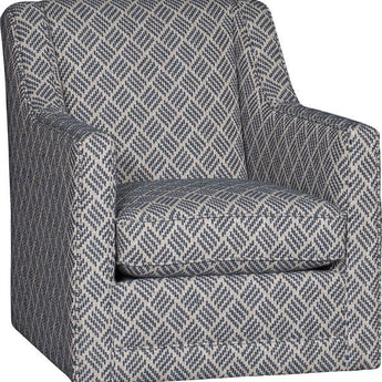Mayo 4000 Series Contemporary Swivel Glider with Angled Arms