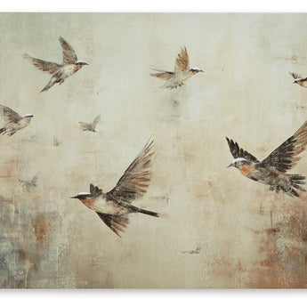 Collmund - Wall Art - Gray / Brown