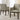 Burkhaus - Dining UPH Arm Chair (Set of 2) - Beige / Dark Brown