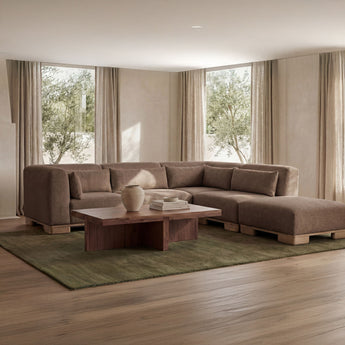 June - Dream Modular Sectional - Dark Brown