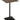 Cavalier - Square Pub Height Bistro Bar Table - Dark Elm