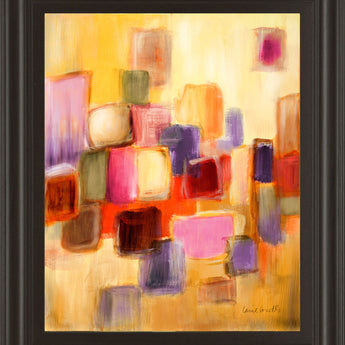 Sonata I By Lanie Loreth - Framed Print Wall Art - Yellow