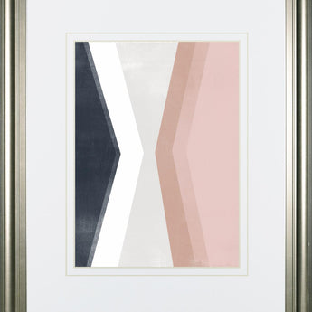 34x40 Casual Angle II By June Erica Vess - Pink