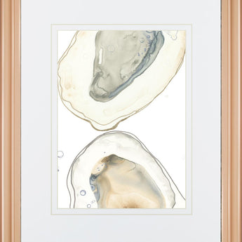 Ocean Oysters II By June Erica Vess - Gray