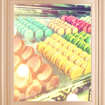 Tasty Treats By Acosta - Framed Print Wall Art - Yellow