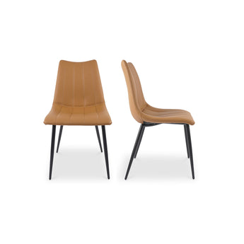 Alibi - Silla de comedor (juego de 2) - Color tostado