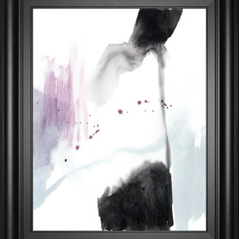 22x26 Violet Bloom II By Jennifer Goldberger - White