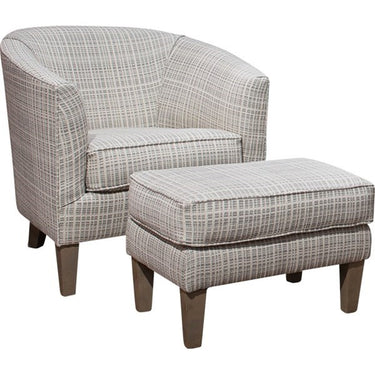 Mayo 8080 Series Contemporary Barrel Shaped Chair