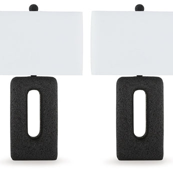 Wimmings - Poly Table Lamp (Set of 2) - Black