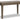 Janismore - Weathered Gray - Home Office Desk