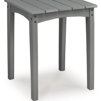 Cove Beach - Mesa auxiliar cuadrada - Gris