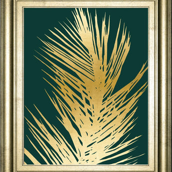 22x26 Emerald Palms II By Natalie Carpentieri - Yellow