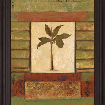 Verdant Sapling - 28" x 34" Framed Wall Art - Green