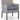 Half Moon Beach - Arm Chair With Cushion (Set of 2) - Blue / Gray