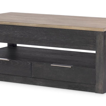 Halifax - Lift Top Cocktail Table - Flax And Java