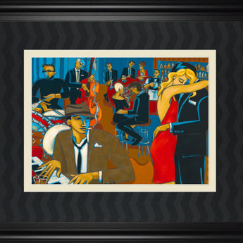 After Hours By Marsha Hammel - Framed Print Wall Art - Black