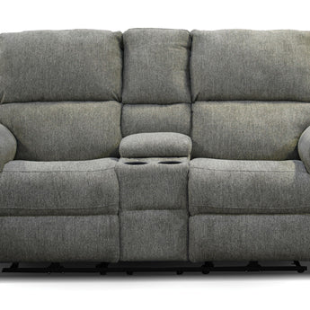 EZ Motion - EZ8K00H - Loveseat doble reclinable, reposacabezas con inclinación eléctrica