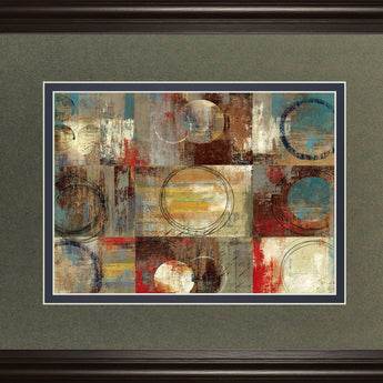 All Around Play By Tom Reeves - Framed Print Wall Art - Dark Gray