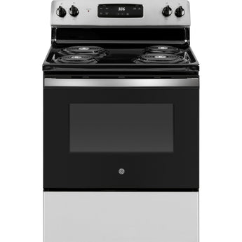 GE 30" Freestanding Electric Range, S.S. - JBS360RTSS