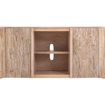 Balam - TV Stand - Ivory White