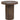 Suomi - End Table - Chocolate Brow