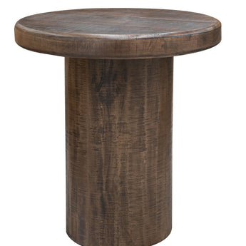 Suomi - End Table - Chocolate Brow