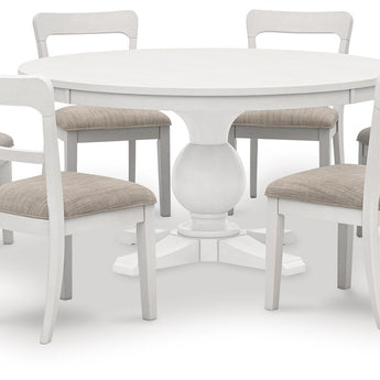 Greddinton - Round Dining Table Set