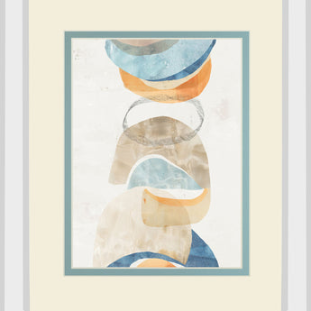 Magnetism I By Pi Studio Mirrored Frame - Beige