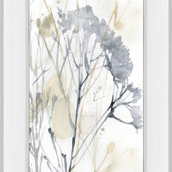Wildflower Line Contour II By Jennifer Goldberger - Beige