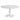 Warren - Mesa de comedor redonda de 137 cm - Blanca