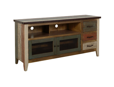 Antique TV Stand with Drawers - image 9 of 12