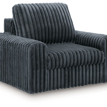 HamlinBay - Power Gliding Chaise - Gunmetal