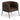 Malibu - Armchair - Chocolate Brown