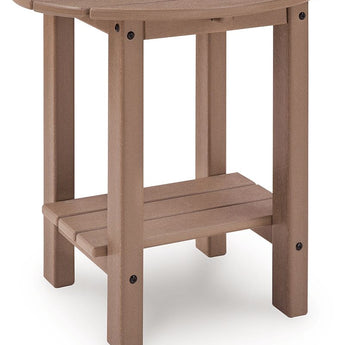 Grover Beach - Oval End Table - Driftwood