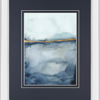 Coastal Horizon II By Victoria Borges - Blue