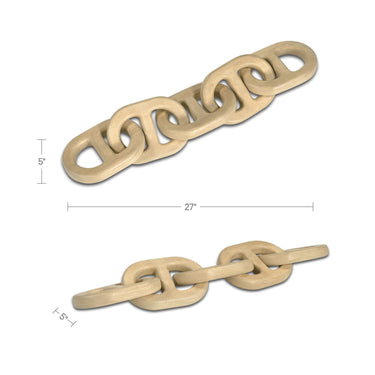 Toro - Decorative Wooden Chain - Natural