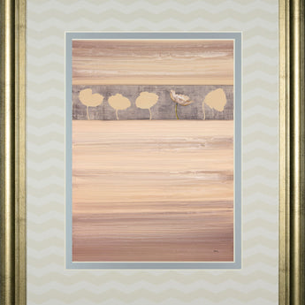 White Passion By Holman - Framed Print Wall Art - Beige