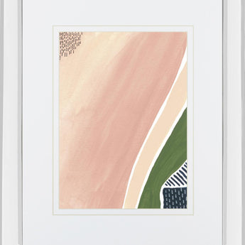 Simple Marks II By Regina Moore - Pink