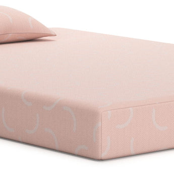 Ikidz Coral - Juego de 2 colchones y almohadas