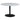 Bartole - Round Dining Table - White And Matte Black