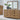 Escape - Cómoda con 8 cajones y espejo para dormitorio - Roble natural esmaltado