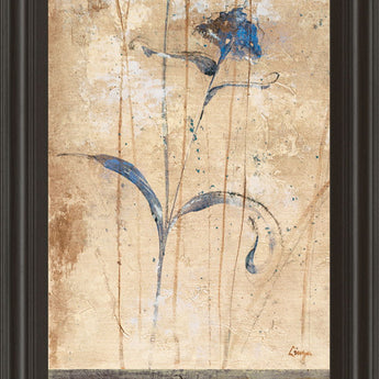 Kimono I By Loretta Linza - Framed Print Wall Art - Beige