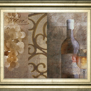 Vintage I By Mallett, K. - Framed Print Wall Art - Dark Gray