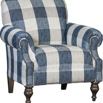 Mayo 8960 Series Customizable Accent Chair with Rolled Arms