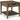 Roanhowe - Marrón - Mesa auxiliar rectangular