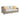 Ollie - Sofa With 2 Yellow Pillows - Tan And Olefin White Cream