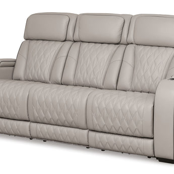 Boyington - Sofá reclinable eléctrico con reposacabezas ajustable