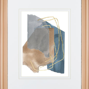 34x40 Matter Dissolving I By Melissa Wang - Pearl Silver