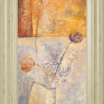 May Il By Volk - Framed Print Wall Art - Orange