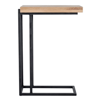 Mila - Mesa auxiliar en forma de C - Natural